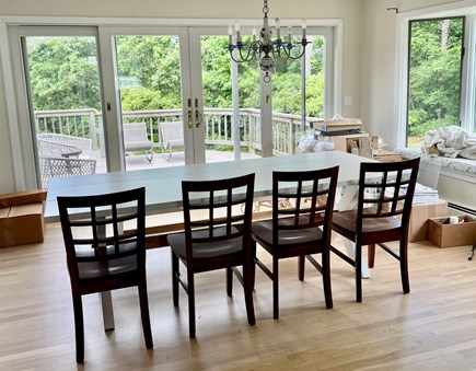 Harwich Port Cape Cod vacation rental - The dining room which will be updated and refreshed.