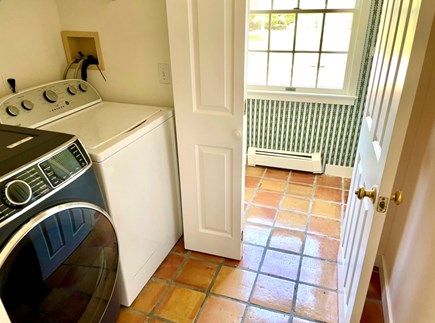Harwich Port Cape Cod vacation rental - View of the laundry and powder bath