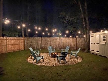 Centerville Cape Cod vacation rental - Relax by the firepit