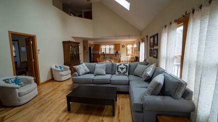 Wellfleet Cape Cod vacation rental - Living Room open floor concept