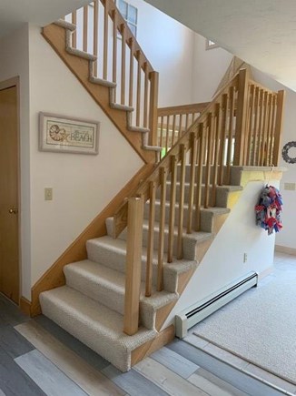 East Falmouth Cape Cod vacation rental - Stairway to Second Floor