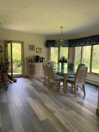 East Falmouth Cape Cod vacation rental - Formal Dining Room - all open concept over beautiful backyard