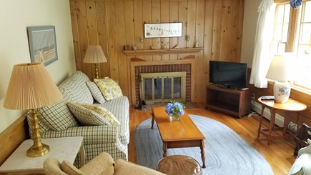 West Dennis Cape Cod vacation rental - Cozy Living Room