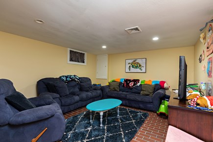 Cotuit Cape Cod vacation rental - Finished basement area that will have extra beds available