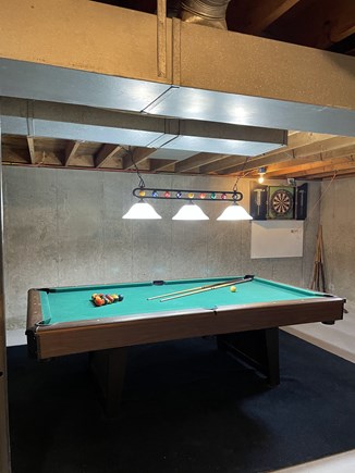 Harwich Cape Cod vacation rental - Basement with games for kids and adults!