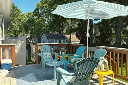 Yarmouth Cape Cod vacation rental - Grab a cocktail or a good book and relax in the shade