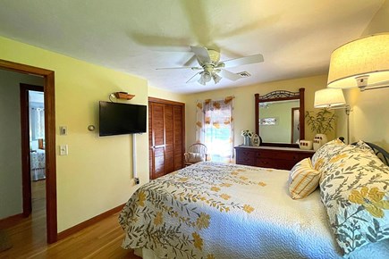 Yarmouth Cape Cod vacation rental - Queen Primary bedroom with private full bath (shower only)