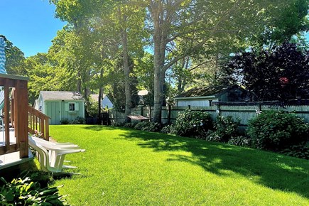 Yarmouth Cape Cod vacation rental - A nice grass-covered, level lawn for playing games