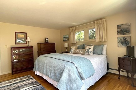 Dennis Cape Cod vacation rental - Comfy Primary Bedroom on Main Floor