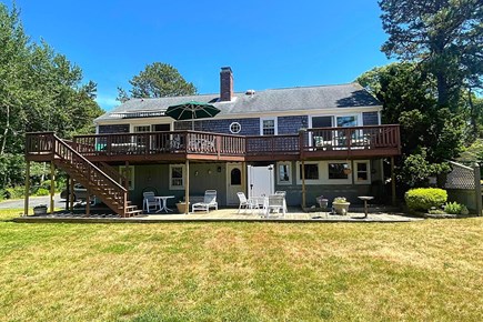 Dennis Cape Cod vacation rental - Plenty of room to run around the yard and play games