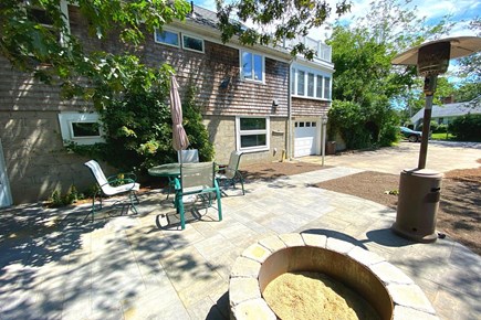 Yarmouth Cape Cod vacation rental - Serve a meal or s’mores to large gatherings around the fire pit.