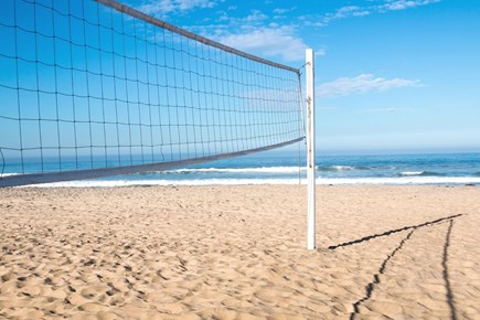 Yarmouth Cape Cod vacation rental - The beach has volleyball nets up all summer