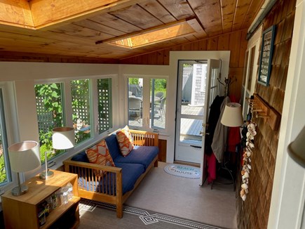 West Brewster Cape Cod vacation rental - The three season porch