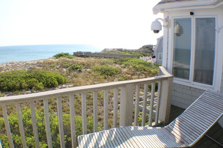 East Sandwich Cape Cod vacation rental - Deck view looking east