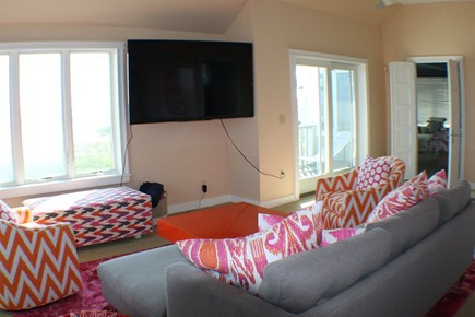 East Sandwich Cape Cod vacation rental - Living area of the 3rd floor master suite
