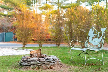 Yarmouth Cape Cod vacation rental - Outdoor seating area to relax, have a fire or grill some burgers.