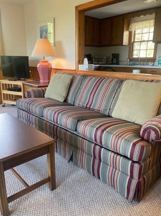 Brewster Cape Cod vacation rental - Living room with flatscreen.