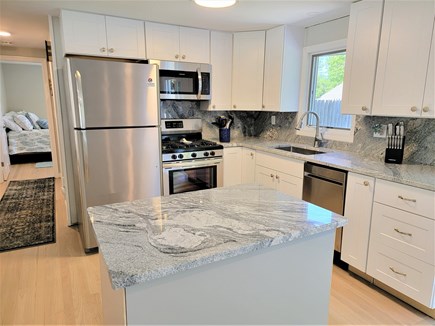 W. Yarmouth Cape Cod vacation rental - New kitchen with stainless and plenty of counter space