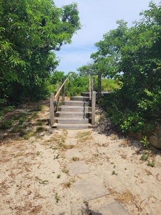 Brewster Cape Cod vacation rental - Stairs to beach