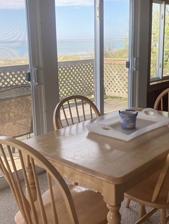 Brewster Cape Cod vacation rental - Dining indoors practically in the Dunes.