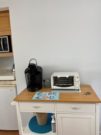 Yarmouth, Bass River Cape Cod vacation rental - Drip coffee maker as well as a Keurig.  Toaster oven.  Microwave.