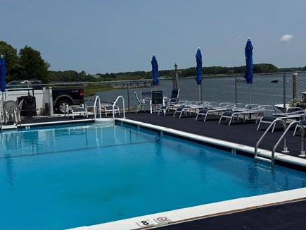 Yarmouth, Bass River Cape Cod vacation rental - Pool with River View