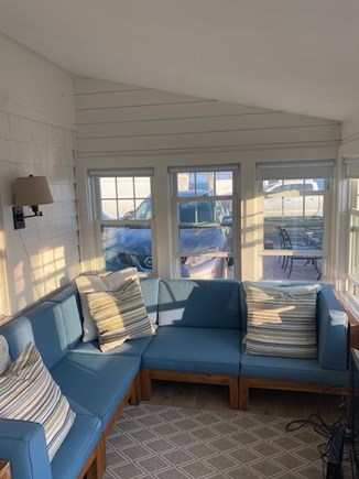 Dennis  Cape Cod vacation rental - South side of sunroom