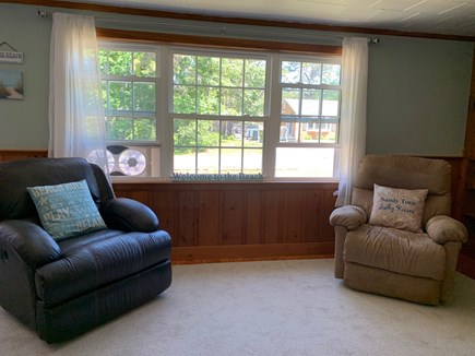 Dennis Port Cape Cod vacation rental - Another pic of living room, new rug/paint - June 2022