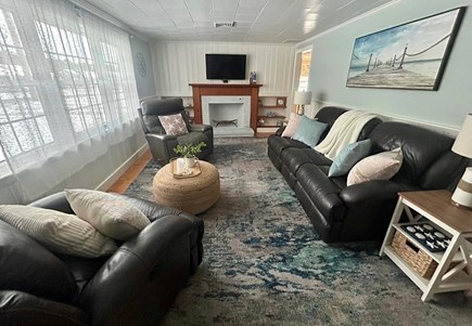 Dennis Port Cape Cod vacation rental - Reclining couches for extra comfort while chatting or watching TV