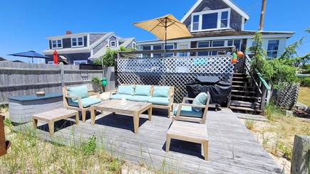 Truro Cape Cod vacation rental - Two decks and a gas grill
