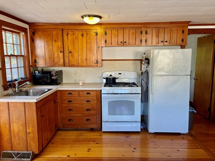 Dennis Port Cape Cod vacation rental - Main Unit kitchen opens to deck