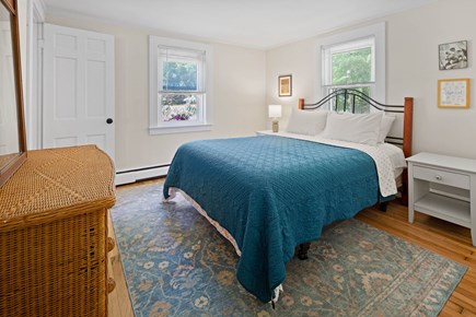 West Harwich Cape Cod vacation rental - First floor bedroom with a queen size bed