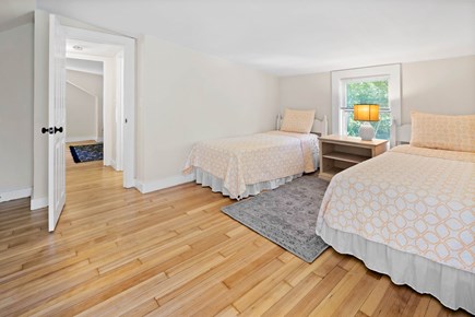 West Harwich Cape Cod vacation rental - Second floor bedroom with two twin beds