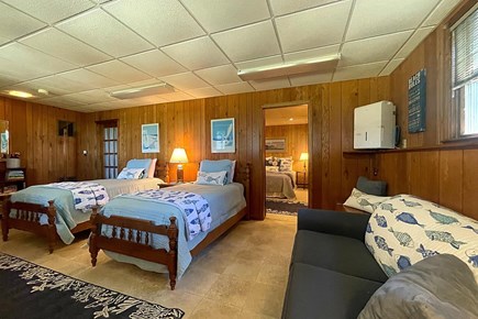 West Dennis Cape Cod vacation rental - Twin bedroom leads to Queen Bedroom on Lower Level