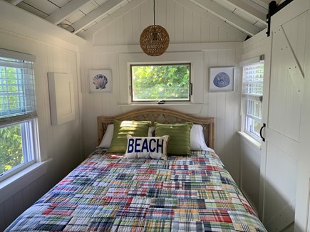 Dennis Port Cape Cod vacation rental - Queen size bed in master bedroom with full closet storage