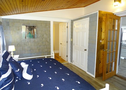 Dennis Port Cape Cod vacation rental - Fifth bedroom with trundle bed, TV, located off kitchen