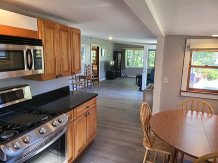 West Harwich Cape Cod vacation rental - Kitchen View to Living Room