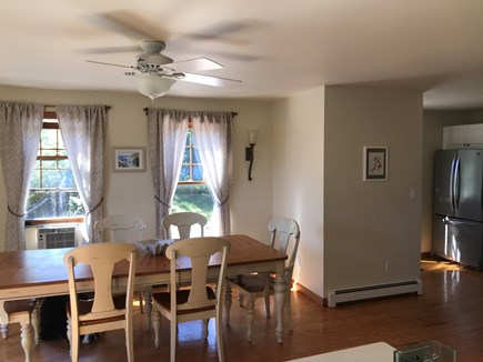 North Truro Cape Cod vacation rental - Dining Room, extra long table