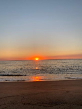 Eastham Cape Cod vacation rental - Sunset view of Bayberry Beach 1/3 mile