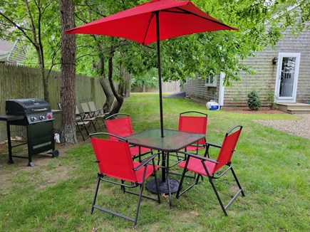 South Yarmouth Cape Cod vacation rental - Patio setting