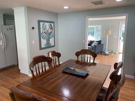 Harwich Cape Cod vacation rental - Dining Room w/ table that has a two leaf expansion.