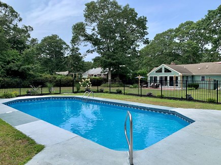 Harwich Cape Cod vacation rental - Relax by the pool with the family after a day at the beach!
