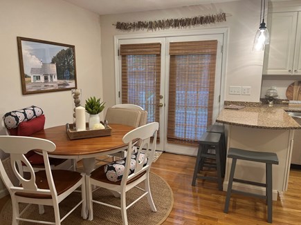 Falmouth Cape Cod vacation rental - Separate Kitchen table open to Kitchen