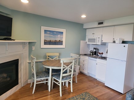 Dennis Port Cape Cod vacation rental - Kitchen/Dining with stove top, microwave, refrig & dishwasher
