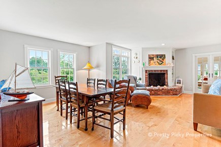 Yarmouth Cape Cod vacation rental - Large, comfortable living room and dining area