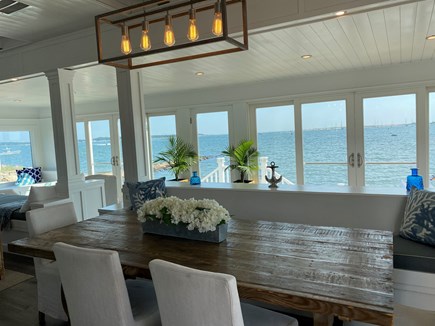 Yarmouth Cape Cod vacation rental - Dining room with a gorgeous view.
