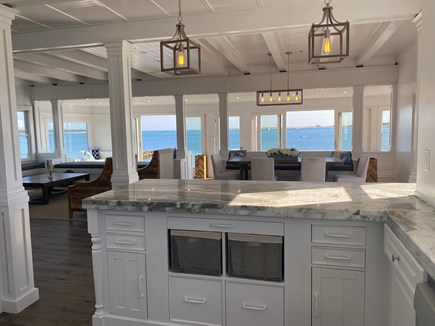 Yarmouth Cape Cod vacation rental - Kitchen island open concept.