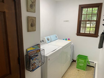 East Falmouth Cape Cod vacation rental - Laundry area with washer/dryer