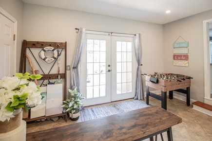 Barnstable Cape Cod vacation rental - Family Room - walk out to the patio
