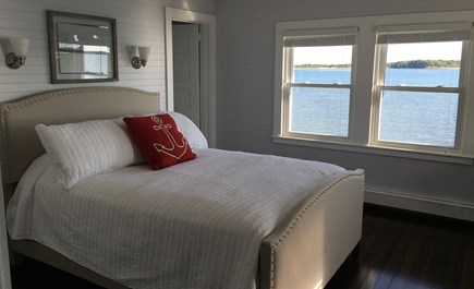 Yarmouth Cape Cod vacation rental - 2nd floor queen bedroom with ocean views